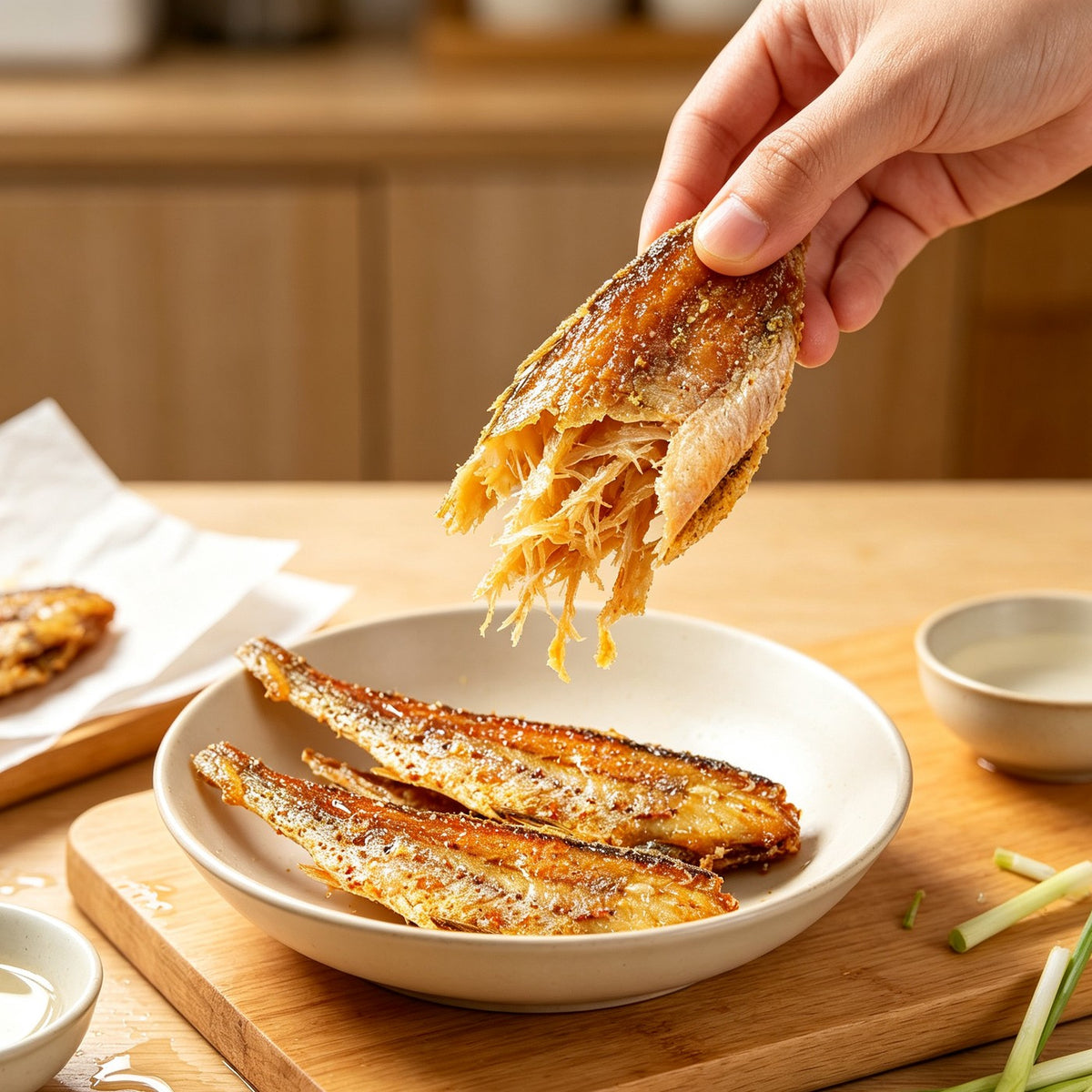 Crispy Pan-Fried Yellow Croaker