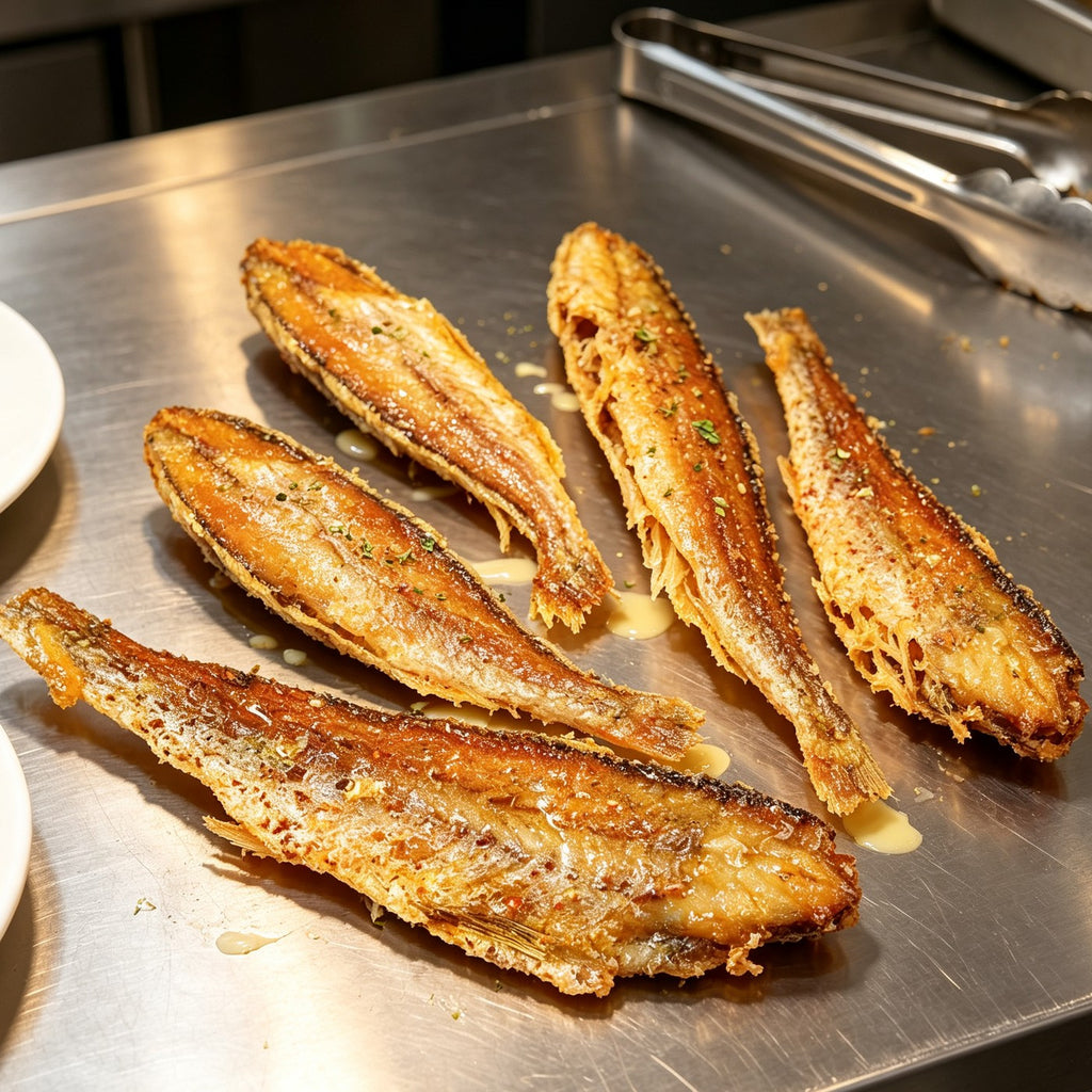 Crispy Pan-Fried Yellow Croaker